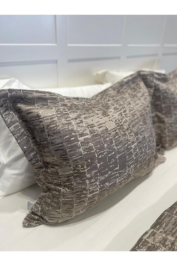 Jakarlı Çift Kişilik Yatak Örtüsü Seti - 7