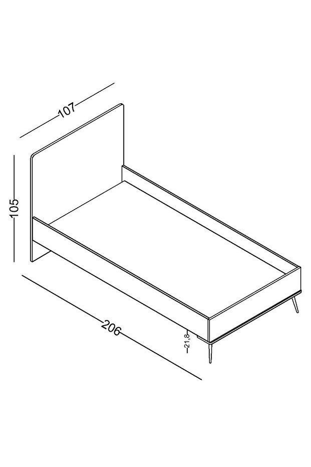 Nirvana Karyola 100*200 - 5