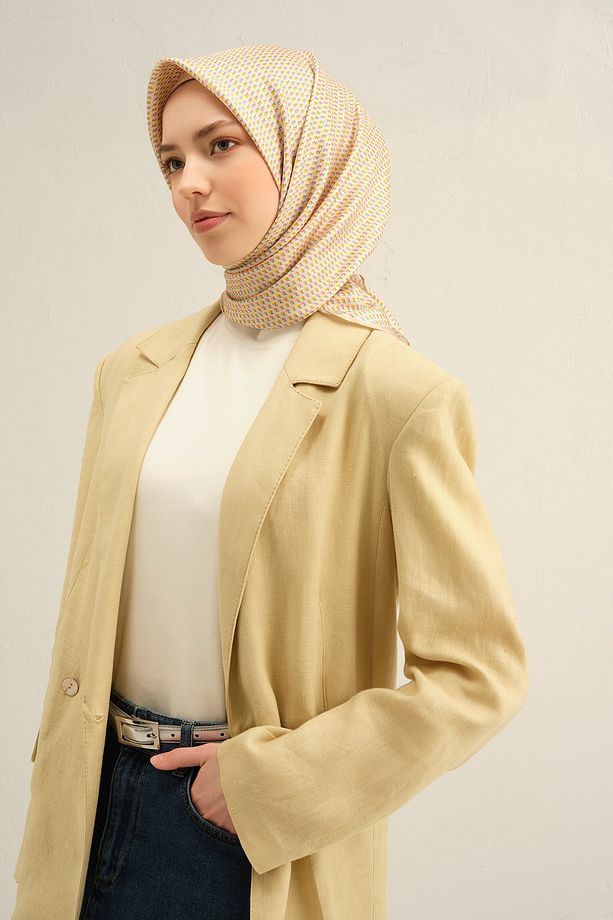 ARMİNE İPEK EŞARP 9307D (SURA)-01 - 3