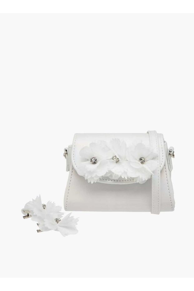 Little Missy Floral Accent Crossbody Bag with 2 Hairpins