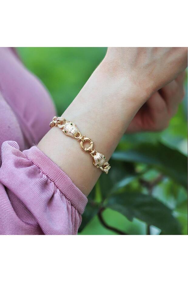 Kaplan Başlı Gurmet Bileklik - 5