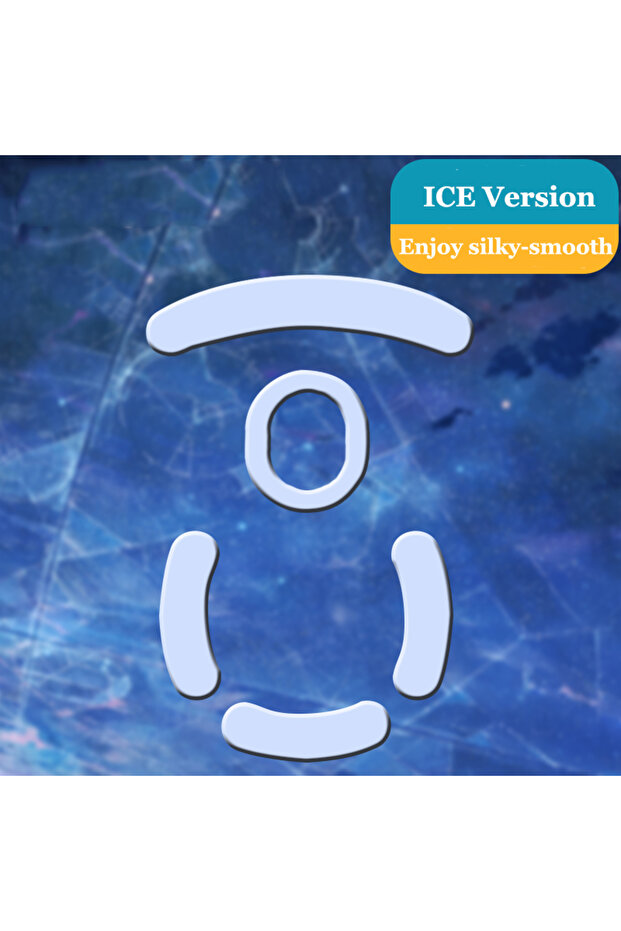 مجموعة واحدة من أقدام زلاجات الفأرة المحسنة من ICE GPW إصدار ICE لـ Logitech G PRO X Superlight GPX G PRO Wire