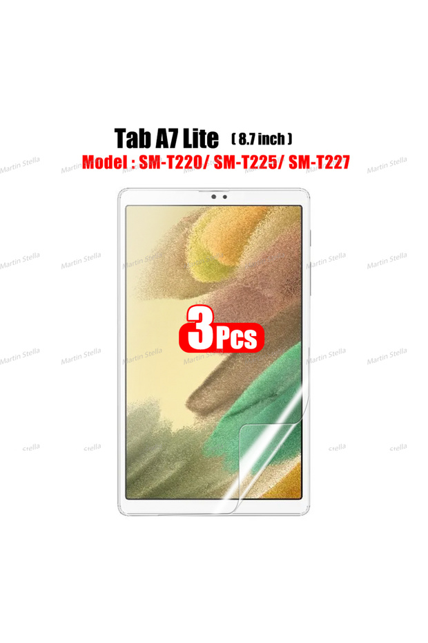 واقي شاشة من الورق المقوى لجهاز Tab A7 Lite (3 قطع) متوافق مع أجهزة Tab S7 وS8 وS9 Plus وUltra وA9 وTab S...