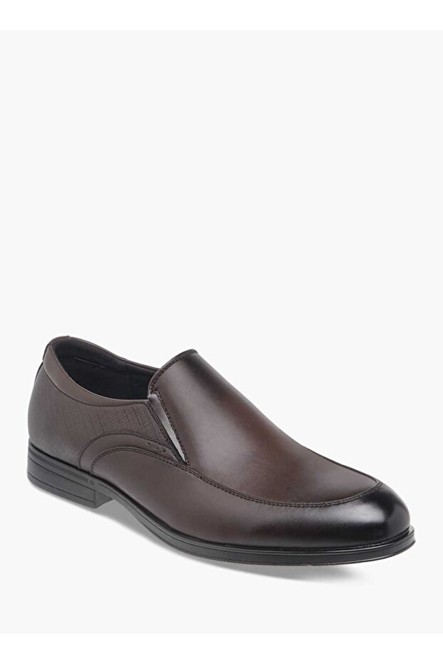Textured Slip-On Loafers - 2