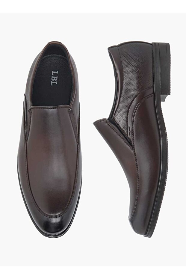 Textured Slip-On Loafers - 1