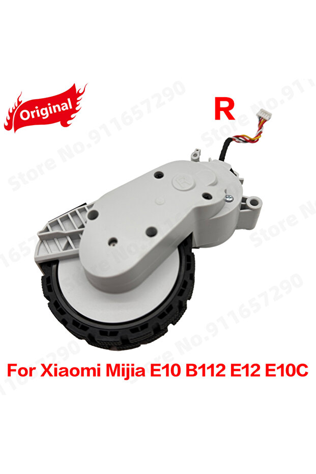 عجلات محرك يمين ويسار لاستبدال ملحقات مكنسة روبوت Mijia E10 B112 E12 E10C