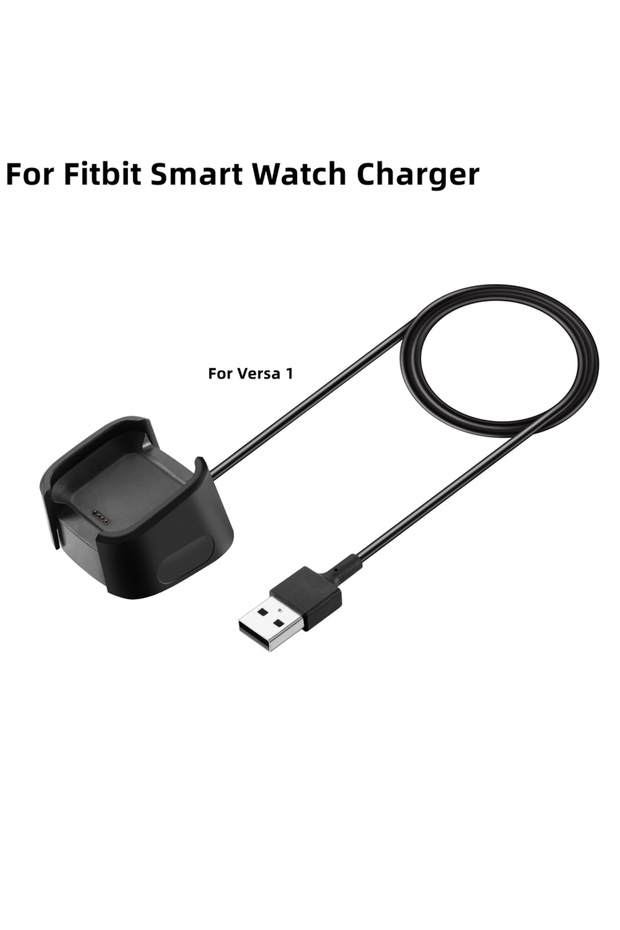 شاحن USB قابل للاستبدال لـ Versa 1، كابل شحن USB لسوار Charge2 الذكي، كابل شحن لـ versa ban...