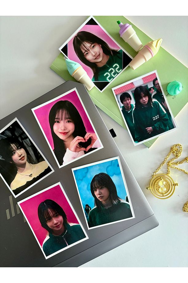 Squid Game Player 222 Jun-Hee - 6 Adet STICKER Set - 1