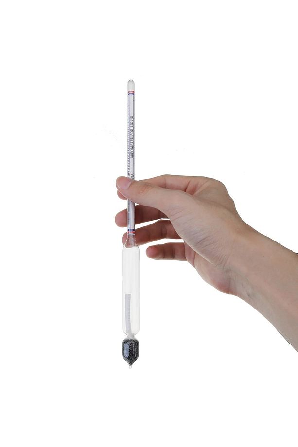 0-100 derece Alkolmetre Dansimetre Alkol Ölçer ve 250 ml Mezur Seti thr295 - 2