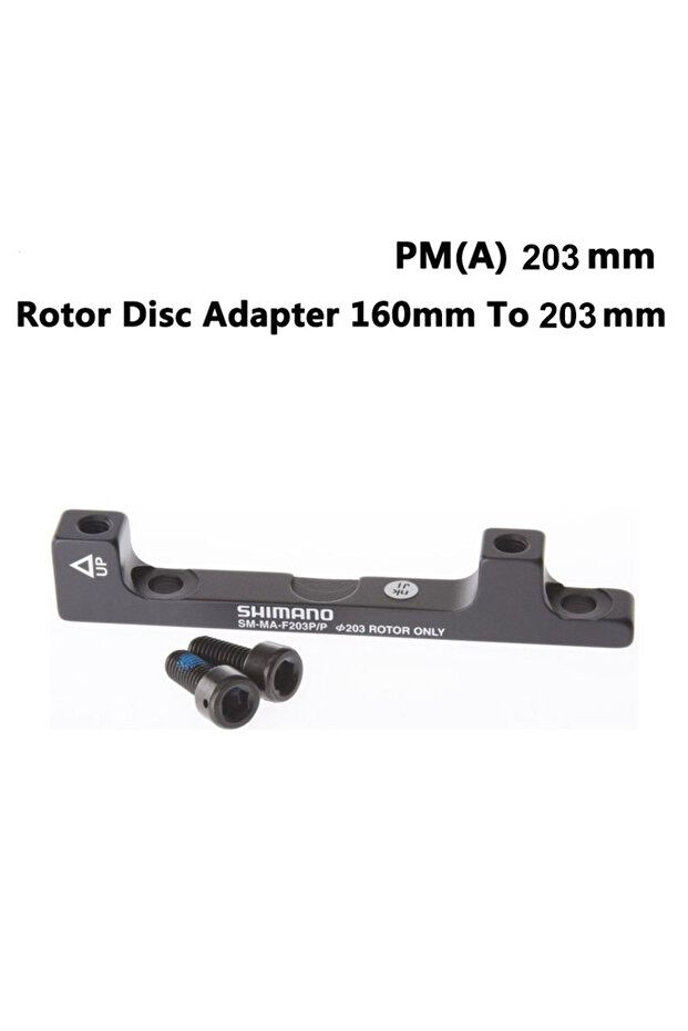 SM-MA-F203P P2 SHIMANO Original Disc Brake Adapter PM A Pillar Disc Brake Bracket For 180mm 203mm Ro