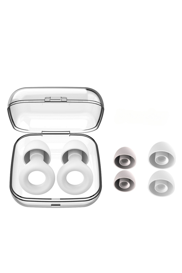 white Anti-noise Sleep Soundproof Earplugs Swimming Earplugs Anti-noise Anti-slip Sleep Earplugs Sur
