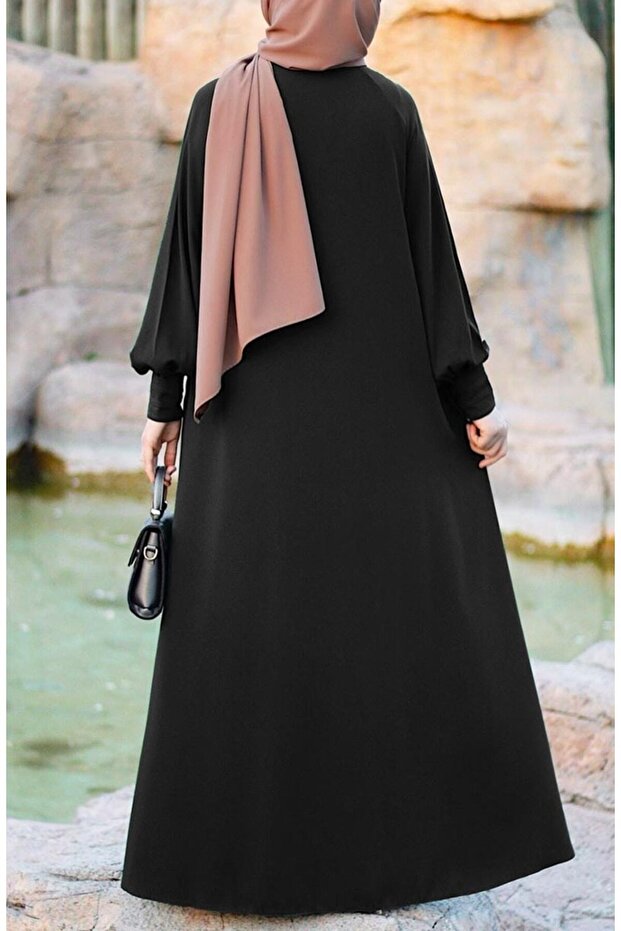 Ecrin Ferace Siyah - 8