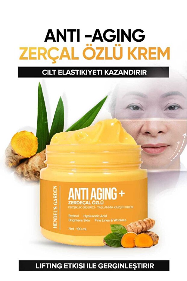 Anti Agıng + Zerdeçal Özlü Krem - 1