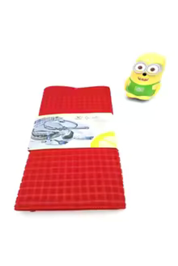 Red dish drying towel - 1