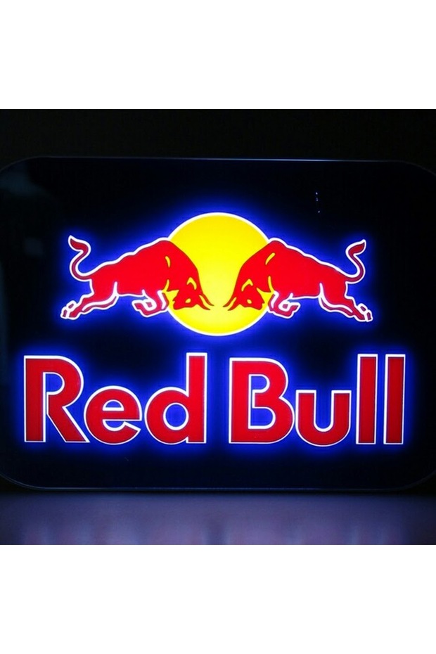 Neon Led Işıklı Redbull - 3