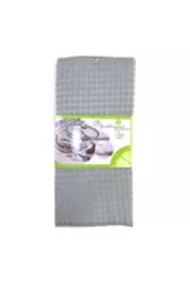 منشفة تجفيف الصحون لون رصاصي - 1