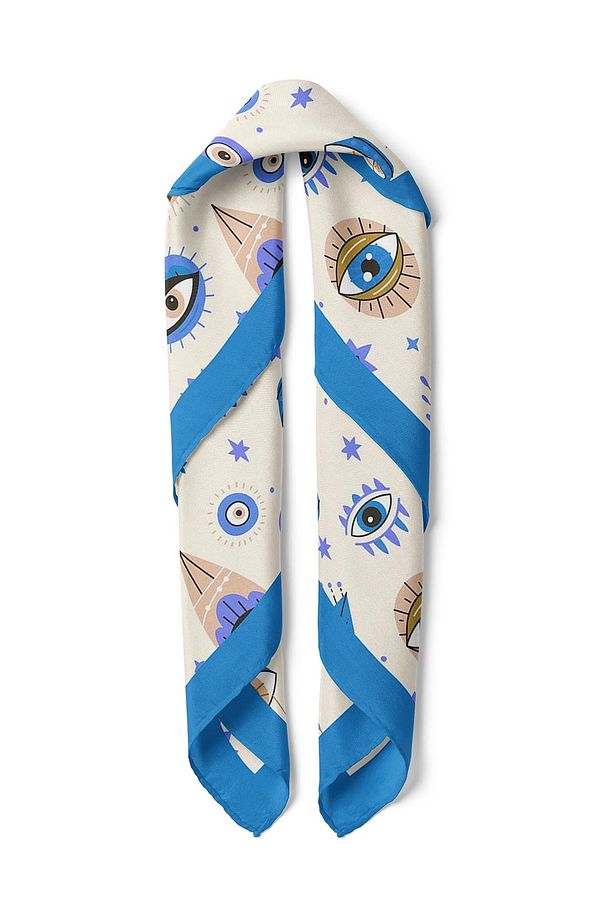 Göz Desenli Bandana - 3