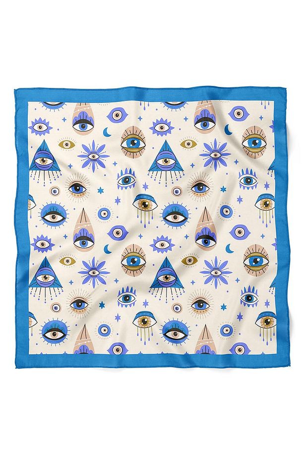 Göz Desenli Bandana - 2