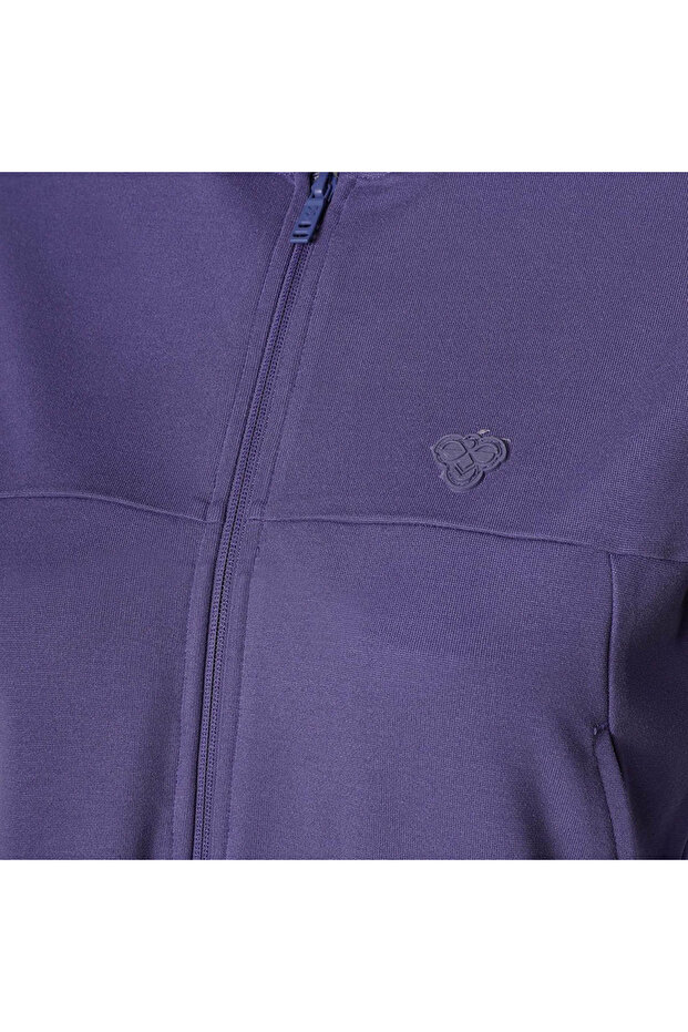 Rose Fermuarlı Sweatshırt - 4