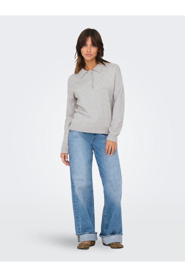 ONLLANA POLO LS PULLOVER EX KNT - 3