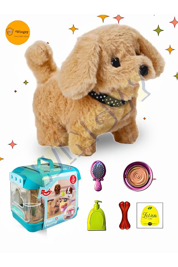 Hareketli Köpek Oyuncak Ve Işıklı Sesli Şeffaf Kafes Seti, Eğlenceli, Sesli Ve Hareketli Oyun - 3