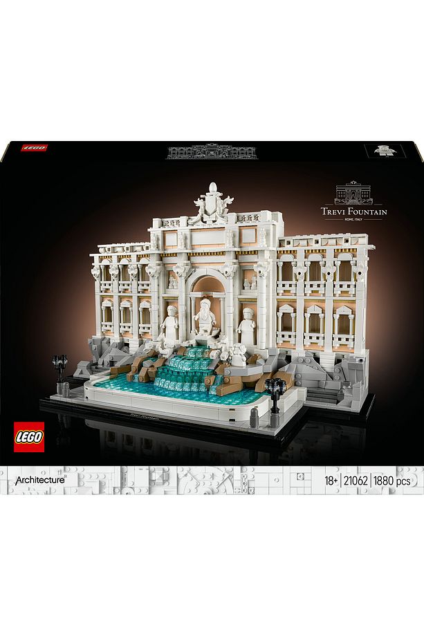 ® Architecture Trevi Çeşmesi 21062 - 18+ Dekoratif ve Sergilenebilir Model Yapım Seti (1880 Pr) - 4