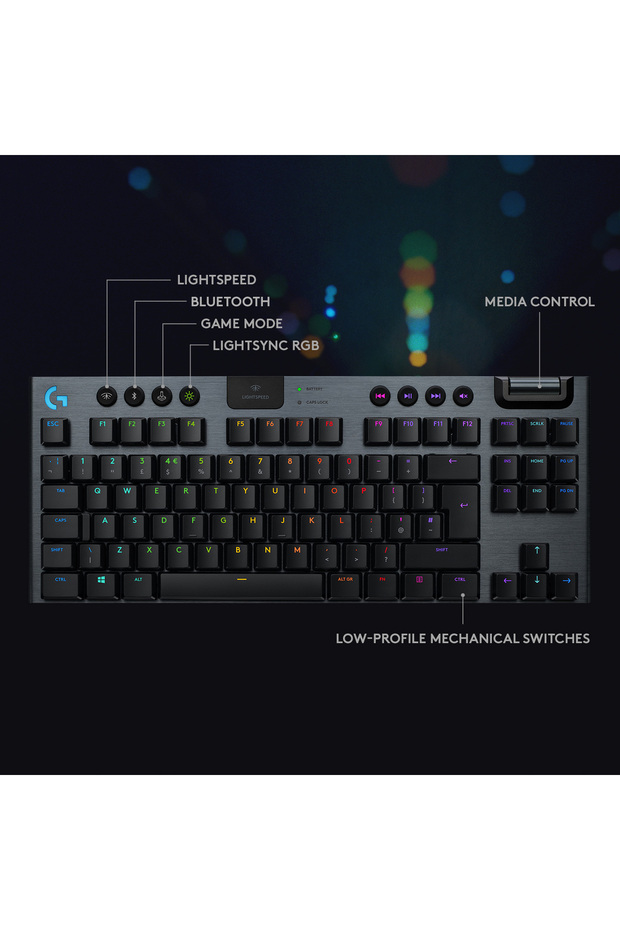 G915 TKL كربون لاسلكي يعمل باللمس - 4