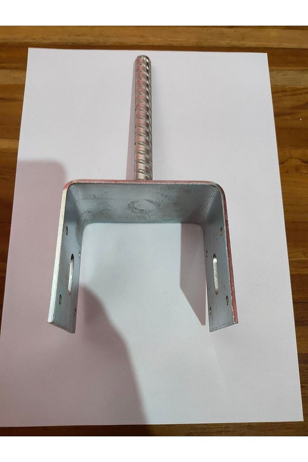 Nevrüllü 10 Luk Ayak Ahşap Metal Kamelya Pergule Pergola Sundurma Direkler Için N/10 - 4