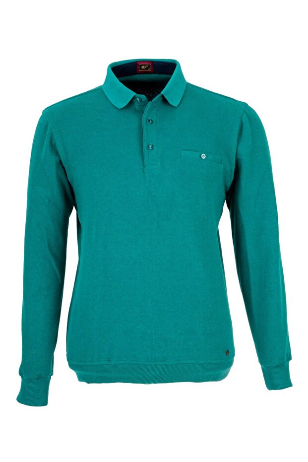 Polo Yaka Sweatshirt - 2