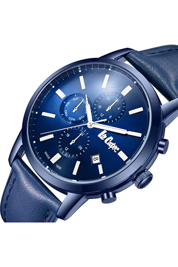 Men Multi Function Dark Blue Dial Watch - LC08085.999 - 5