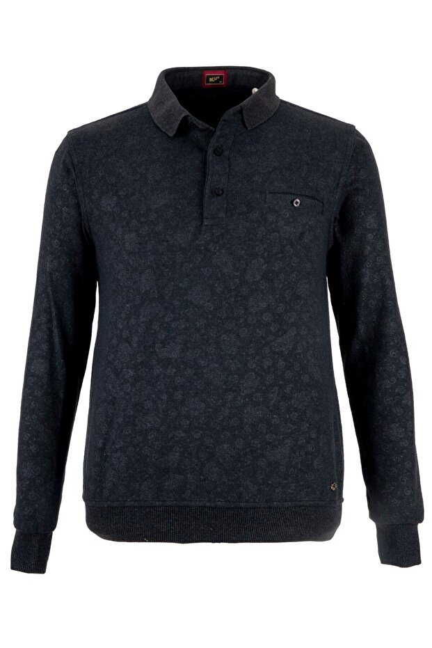 Polo Yaka Sweatshirt - 2