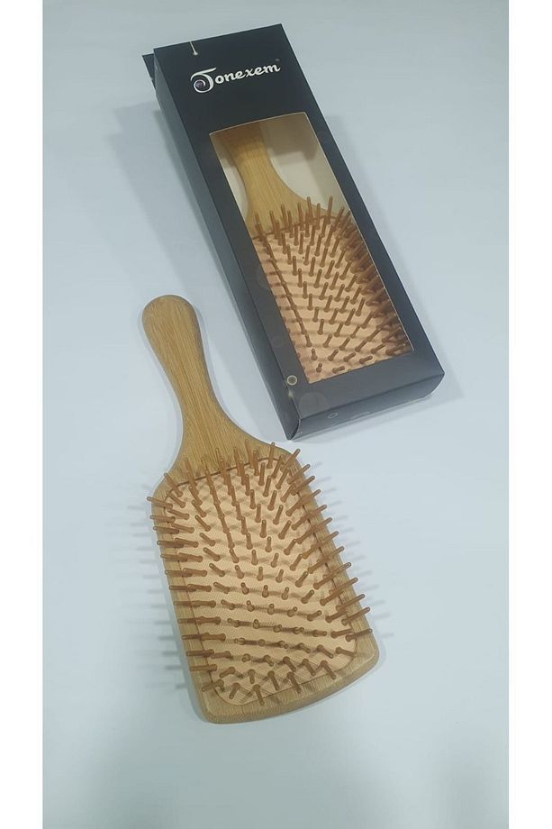 Bambu Saç Fırçası - 1