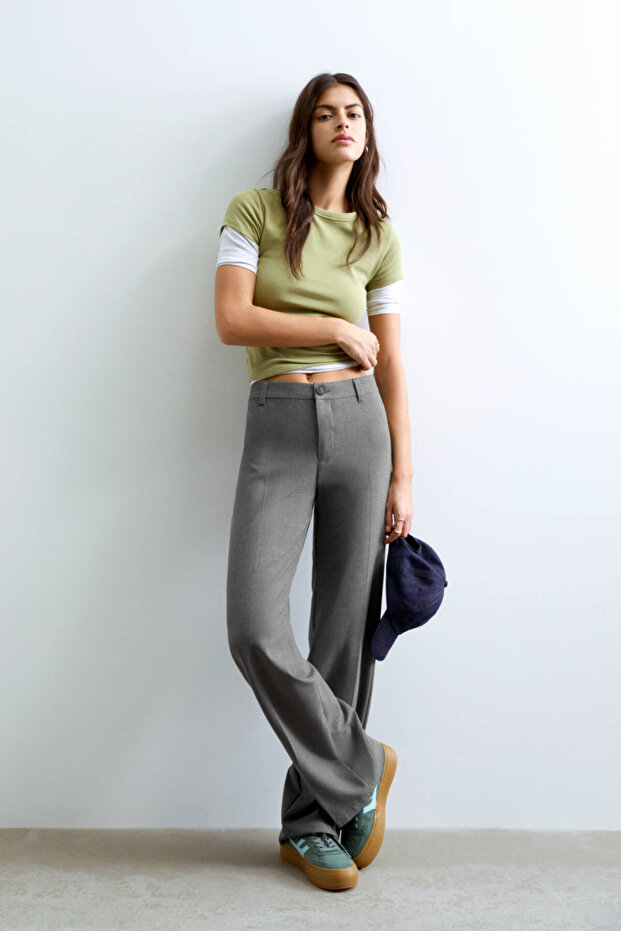 Straight Kumaş Pantolon - 1