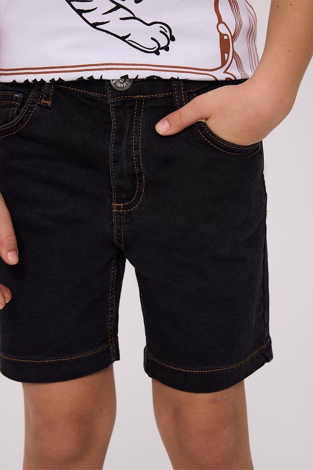 BG Store Erkek Çocuk Denim Şort - 4