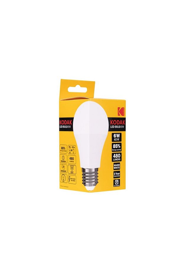 Ampül Sarı Işık 9w A60-e27 800 Lumen 20 Adet - 1