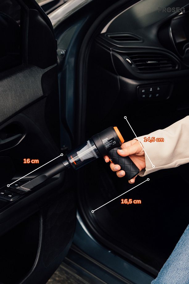 Mini Vakumlu Type C Şarjlı Araç Süpürgesi El Süpürgesi Şarjlı Çok Fonksiyonlu 3000 Pa - 6