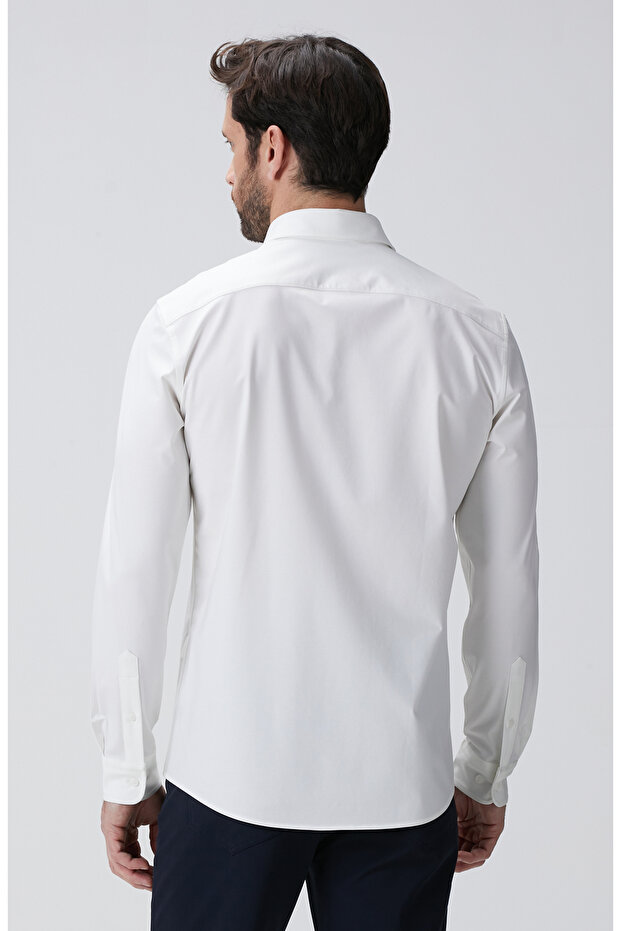 N-Tech Beyaz Gömlek - 5