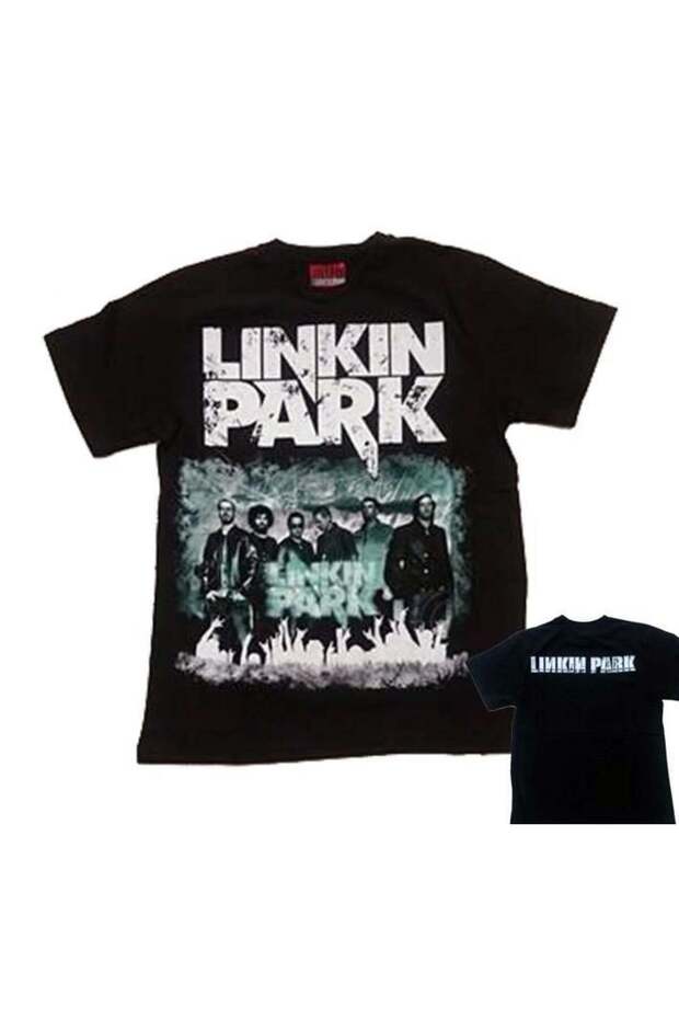 Linkin Park Black Men's T-Shirt