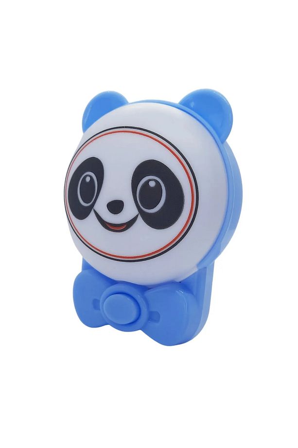 Sevimli Panda Bebek Çocuk Odası Gece Lambası, Prize Tak Çalıştır Anahtarlı, 2 Watt Beyaz Işık Ledli - 3