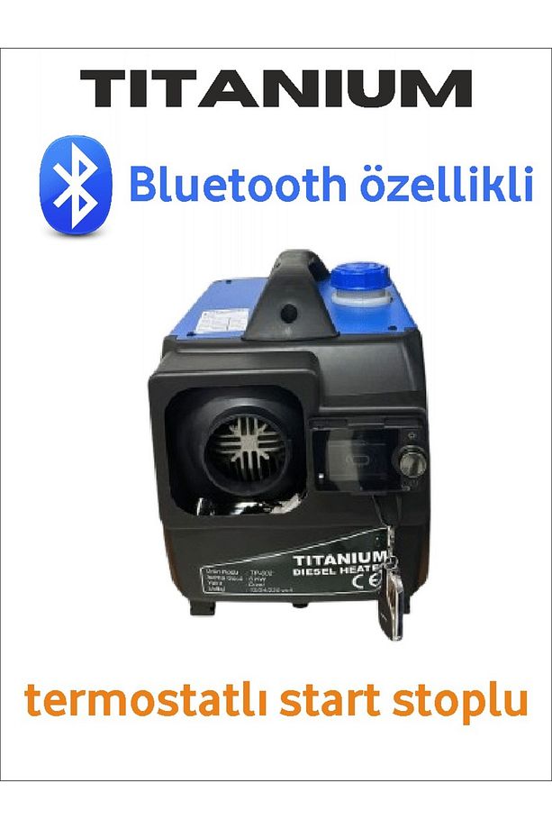 Çanta Tipi Webasto Dizel Isıtıcı Taşınabilir Bluetooth,lu 12/24/220 Volt - 4