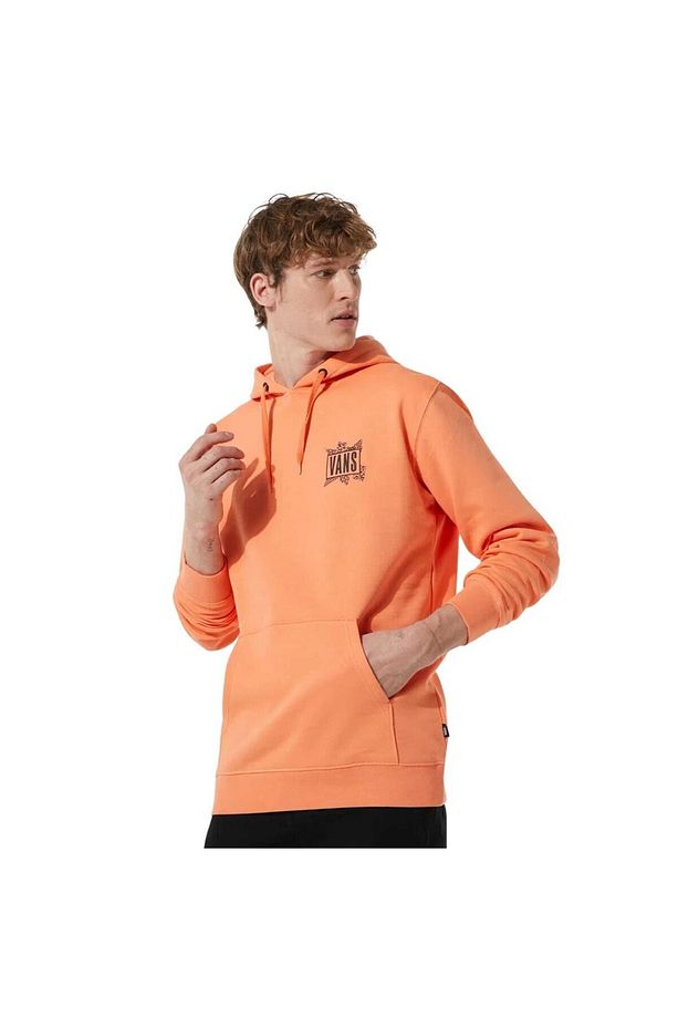 Palm Tree Po Erkek Turuncu Kapüşonlu Sweatshirt - 3
