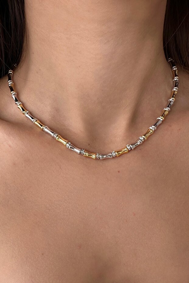 قلادة نموذج العظام الحجرية - 1