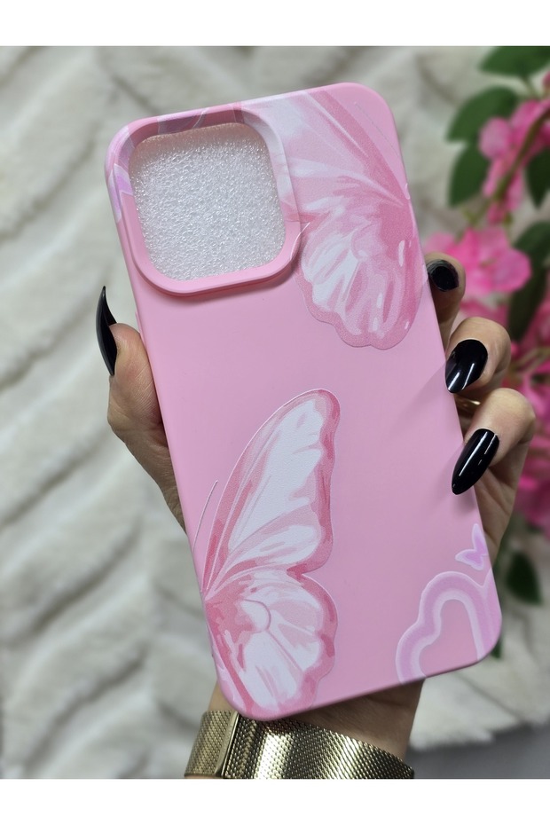 حافظة إطلاق مخملية منقوشة متوافقة مع هاتف Iphone 15 ProMAX - 3