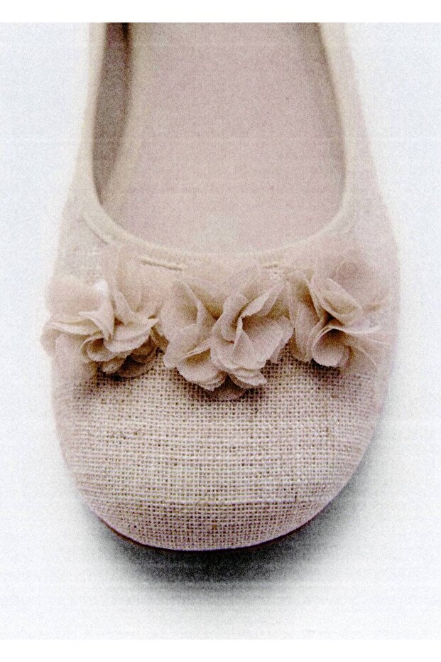 Çiçek Süslemeli Babet - 5