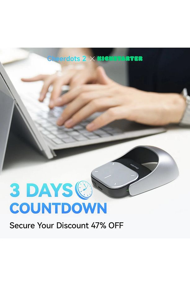 Cheerdosts2 Lazer ve Mouse Bluetooth Kablosuz Sunum Kalemi - 4