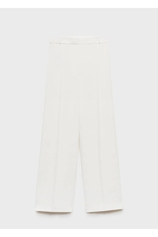 Wideleg kumaş pantolon - 3