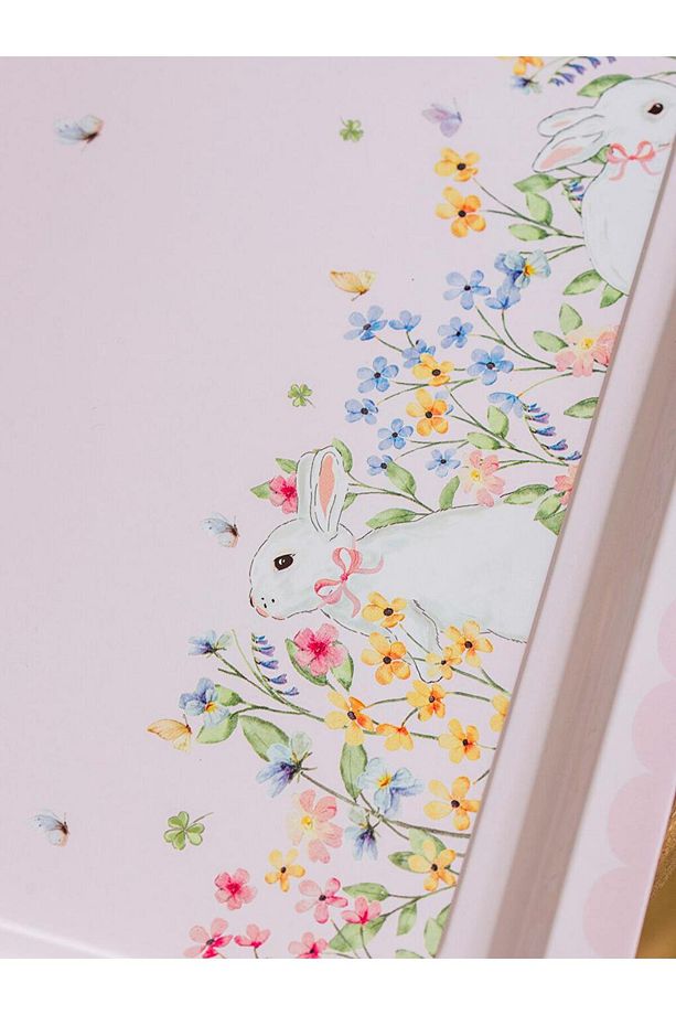LCW HOME Çiçek Baskılı Tepsi 30 Cm - 3