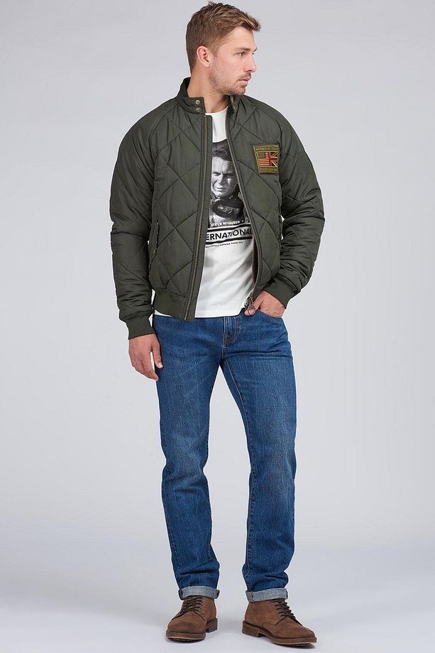 Int. Steve Mcqueen Kapitone Ceket Sage - 3