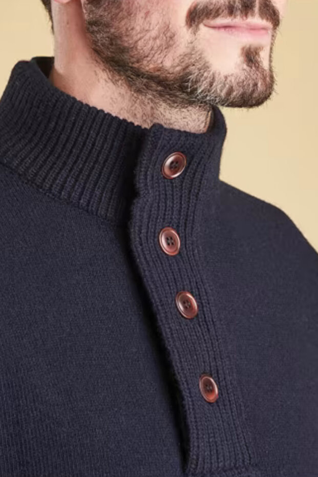 Patch Half Zip Kazak Ny71 Navy - 3