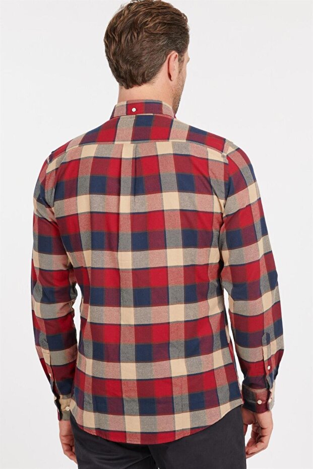 Valley Tailored Gömlek Re33 Rich Red - 3